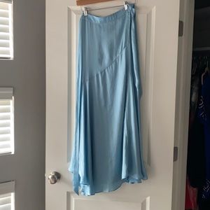 Free People Silky Wrap Skirt
